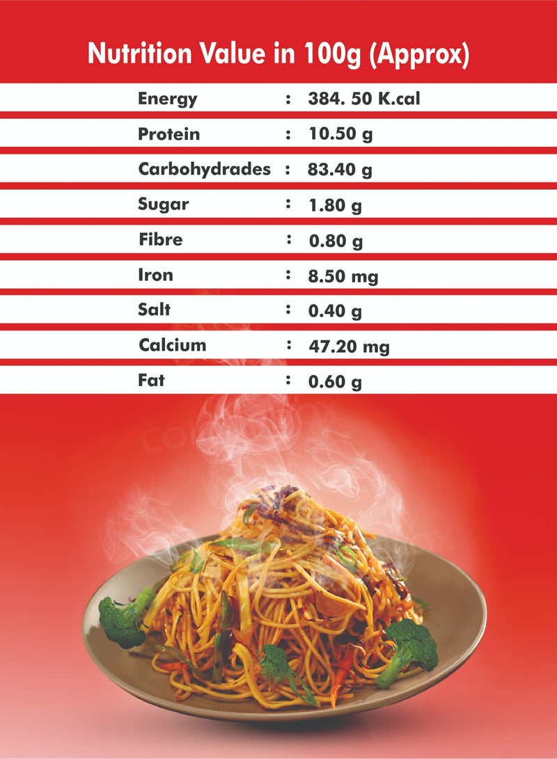 Empowered Millets Browntop Millet Noodles with Masala 180gms * 2pcs (180g pack of 2) - Image 5